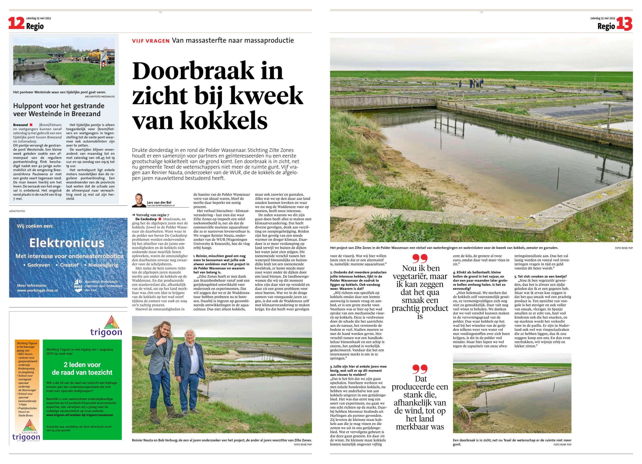 Polder Wassenaar in de media